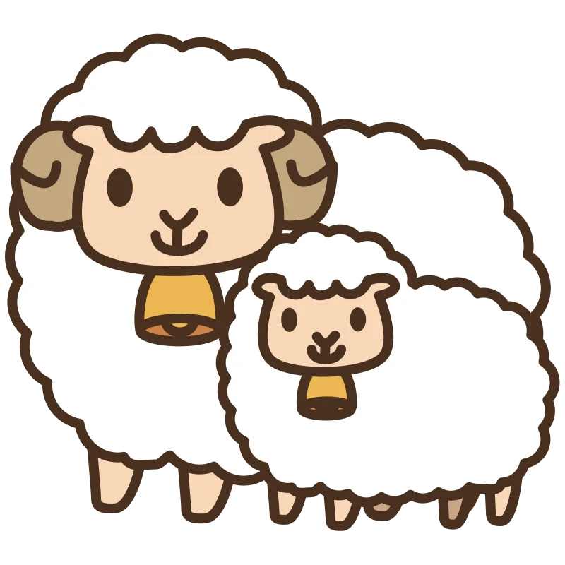 A sheep