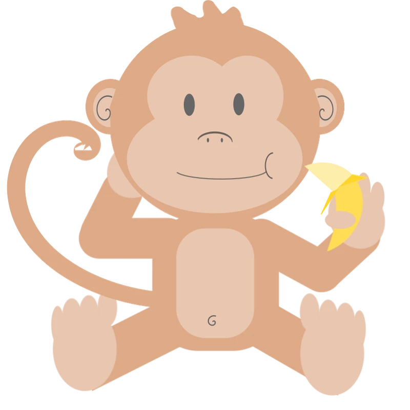 A monkey